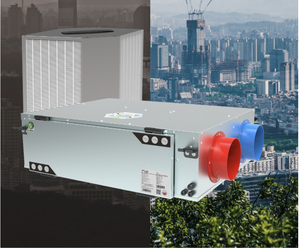 Sistema de Ventilación Mecánica con Recuperación de Energía Térmica para Purificación de Aire Fresco PM2.5 en Villas - Product Image 5