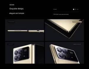 Nuovo <span class=keywords><strong>Xiaomi</strong></span> MIX Fold 3 2023, Telefono con Qualcomm 8 Gen <span class=keywords><strong>2</strong></span> Edizione Flagship, Fotocamera 50.0MP, Schermo Pieghevole 120HZ, Ricarica 67W - Product Image 5