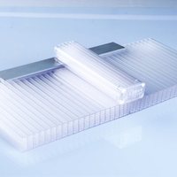 Kunststoff PC U-Schloss 7-wandige R-Struktur 20mm \ 22mm \ 25mm \ 30mm Hohl-U-Lock-Platten aus Polycarbonat