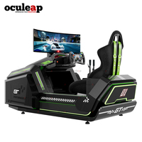 Simulador de Carreras VR Metaverse Drift GT 2027, Nuevo Simulador de Conducción F1 con Movimiento, Máquina de Juegos de Carreras 7D para Interiores