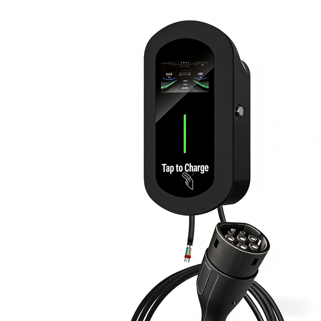 Wall-mounted electric vehicle charger 22kW