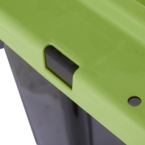 40L Chất lượng cao PP nhựa hình chữ nhật hộp lưu trữ dụng cụ Heavy Duty bồn tắm với xử lý - Product Image 4