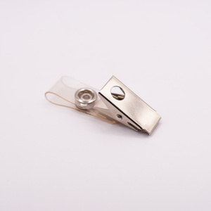 Clip de badge de bureau en ABS + métal de haute qualité avec fonctions polyvalentes 25x12x14mm 5g - Product Image 1