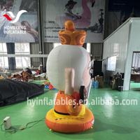 Modèle gonflable géant culturel chinois pour fêtes, événements et promotions sur le thème des divinités traditionnelles
