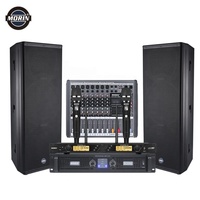 Système audio avec enceintes 600W 45Hz-20kHz, nouveau design, pour activités de plein air, DJ, discothèque, usage professionnel