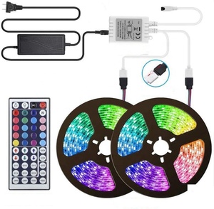 5 м 10 м RGB смарт-светодиодный комплект для синхронизации музыки приложение пульт дистанционного управления USB 5 В спальня ТВ ПК подсветка окружающая 30 м <span class=keywords><strong>Bluetooth</strong></span> светодиодные полосы - Product Image 6