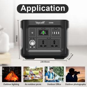वेसेल 400 18v 22400mah 408wh लिथियम आयन बैटरी पैक c एसी कार चार्जिंग नेतृत्व सौर आपातकालीन ऊर्जा बाहरी बिजली - Product Image 4
