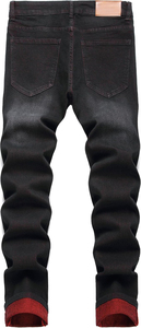 Pantalones Vaqueros Personalizados Listos para Enviar, Pantalones de Mezclilla para Hombre, Corte Recto, Ajustado, Holgado, de Algodón - Product Image 2