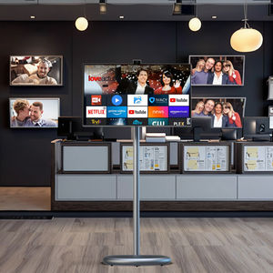 घूर्णन स्क्रीन के साथ मोबाइल स्मार्ट टीवी एंड्रॉइड 15 पोर्टेबल स्मार्ट डिस्प्ले एलसीडी टच स्क्रीन - Product Image 1