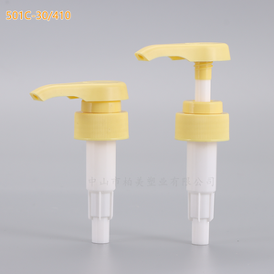 หัวปั๊มพลาสติก PP 30/410 ป้องกันการหก สำหรับเครื่องสำอาง แบบฉีดขึ้นรูป ออกแบบแม่พิมพ์หัวปั๊มแบบขันเกลียว ขวดแบบกำหนดเองได้ ยี่ห้อ BOMEI - Product Image 2
