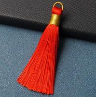 Sjzmm or tirer anneau gland lisse gland bricolage vêtements accessoires petit pendentif pour la fabrication de bijoux