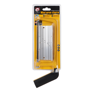 Erpsl Mini Arc Saw 26Cm Aluminum <b>Frame</b> Yellow <b>Paint</b> Black Handle Industrial Quality Tool - Product Image 2