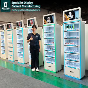 Exhibidor de Cigarrillos con Cerradura Satom Europe con Luz LED, Tipo Cajón, Vitrina para Cigarrillos de Tabaco para Tienda de Cigarrillos - Product Image 1