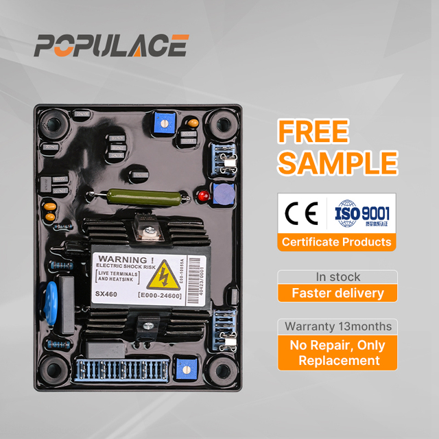 Populace Brushless diesel Generator Avr Sx460 Circuit Auto Regulator Control Module Avr Sx460-2 for Generator Nupart AVR SX460