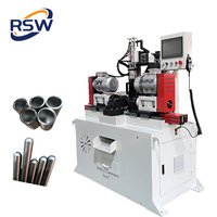 Machine à chanfreiner à double tête à commande servo pour le débavurage de précision des extrémités de tubes |   Machine à chanfreiner les tuyaux CNC Servo