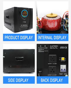 500VA 1000VA điện áp tự động ổn định/điều chỉnh duy nhất giai đoạn 50Hz 220V PC SCR OEM/ODM protector de voltaje tủ lạnh bảo vệ - Product Image 4