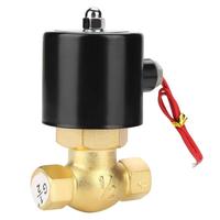 Électrovanne en laiton de 1/2 pouces pour commande électrique haute pression de vapeur d'eau chaude NC/DC12V/DC24V/AC110V/AC220V haute OEM