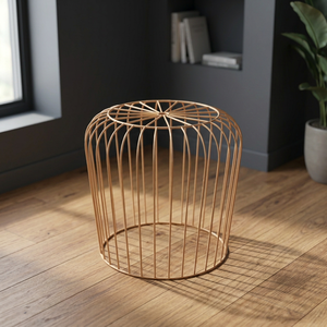 Tabouret en fil de fer thermolaqué - Product Image 3