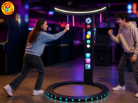 Fabricant de jeux d'arcade Family Reaction, jeu de capture de bâtons, OEM ODM, thème personnalisé, couleur LED