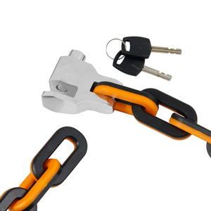 Système <span class=keywords><strong>de</strong></span> verrouillage antivol haut <span class=keywords><strong>de</strong></span> gamme avec chaîne <span class=keywords><strong>de</strong></span> 1000 mm <span class=keywords><strong>de</strong></span> longueur et sacoche étanche pour vélos électriques et trottinettes - Product Image 5