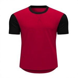 Ensemble de t-shirt et short pour homme en polyester/coton à séchage rapide, col rond, drapeau américain, décontracté, de haute qualité, pour l'été - Product Image 2