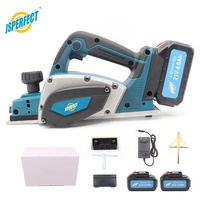 Rabot électrique multifonctionnel de qualité industrielle rabot électrique portable au lithium pour le travail du bois outil électrique portable