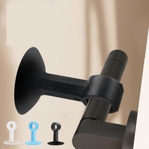 New Silicone Door Handle, Door <b>Suction</b> Anti-collision <b>Pad</b>, Toilet <b>Suction</b> Cup, Door Lock, No Need for Drilling - Product Image 3