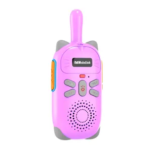 2W Hochleistungs-Walkie-Talkie für Kinder Niedlich mit Taschenlampe Batterie mit großer Kapazität Typ C Wiederauf ladbarer Akku mit großer Kapazität