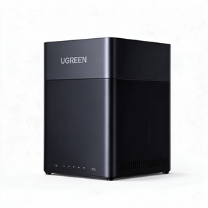 Carcasa UGREEN CM846 para 4 Discos Duros, Cubierta Magnética, 10Gbps SATA, para Discos Duros SATA de 2.5 y 3.5 Pulgadas - Product Image 1