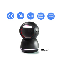 Lecteur de codes-barres USB filaire omnidirectionnel JINGXIN Rs232 pour la vente au détail