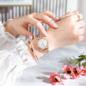 Reloj de Pulsera de Cuarzo para Mujer, Modelo Shanghai 2560, Diseño Fritillaria, Logotipo Personalizable, Acero Inoxidable, Correa de Cuero y Aleación, para Moda de Lujo - Product Image 5