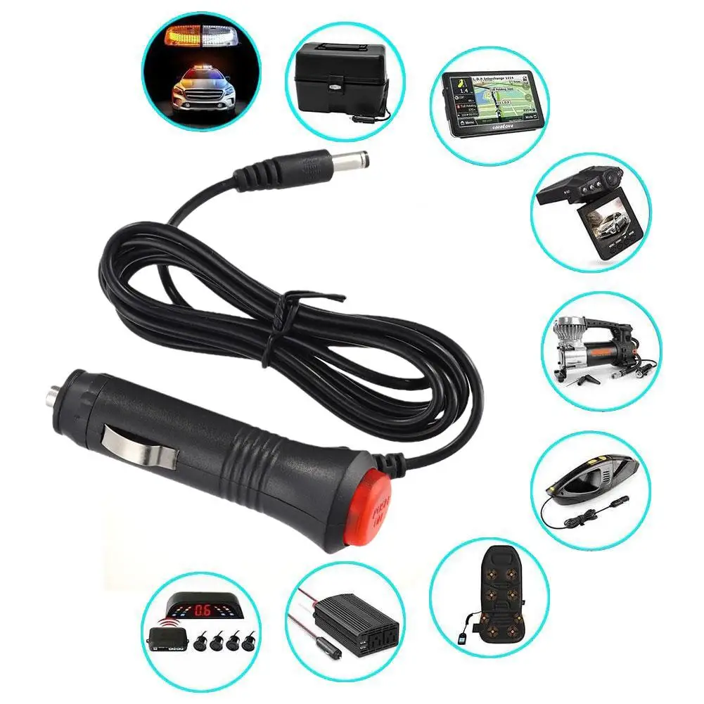 cigarette lighter splitter with on off switch 20cm Universal Car Adapter 1 Male To 2 Female Sockets Y Splitter volt electronic items 12V 24V Car Cigar Lighter