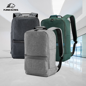 Kingsons <b>Laptop</b> <b>Backpack</b> 20-35L Large Capacity Unisex Everyday Use Solid Color <b>Backpack</b> for Work and Travel - Product Image 1