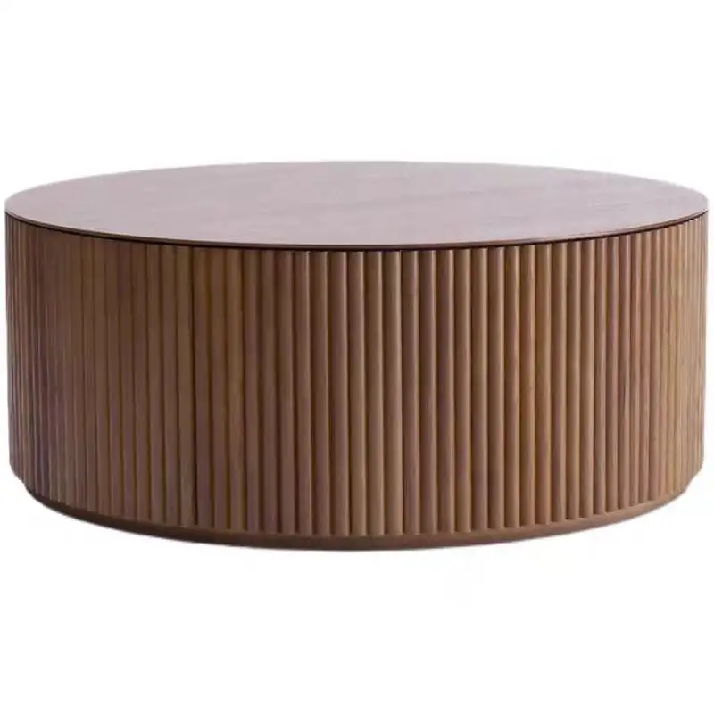 Modern Livingroom Furniture Factory Oem Customized Rattan Coffee Table Wicker Modern solid ash wood side Table