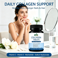Collagène marin 1000 mg, 90 comprimés, quantité pour 1 mois, complément alimentaire beauté, comprimés de collagène
