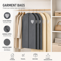 Vente en gros de sac à vêtements avec logo personnalisé à bas prix pour voyage en plein air léger et non tissé pour costume