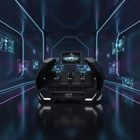 Simulateur VR 9D à mouvement spatial pour cinéma intérieur, à monnayeur, en métal, de qualité supérieure, vente en gros usine