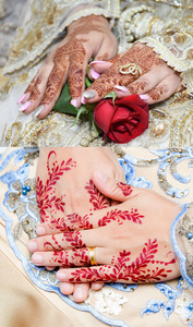 1 unidad de pegatina de <span class=keywords><strong>tatuaje</strong></span> temporal de henna estilo bohemio vintage con <span class=keywords><strong>mandala</strong></span> para cuerpo, mano, <span class=keywords><strong>brazo</strong></span>, uñas, arte, boda, playa, flores - Product Image 4