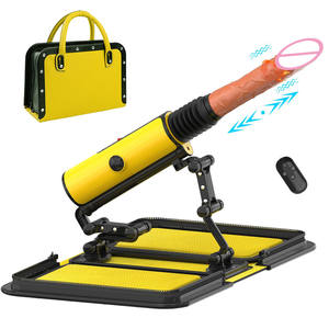 Masturbation féminine télécommandée Sex Gun Machines Chauffage Vibrant Poussée Gode automatique Gode Gun Machine pour femmes lesbiennes - Product Image 1