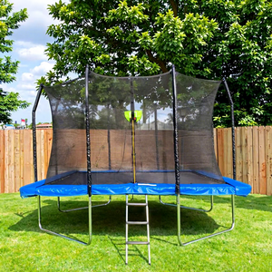 Trampolín Rectangular Profesional Unisex Zoshine con Marco de Acero Galvanizado, Trampolín Rectangular Resistente para Patio Trasero y Exteriores - Product Image 1
