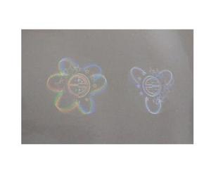 Transparent Heat Lamination Hologram Overlay Pouch Custom Design 3D Sticker Hologram - Product Image 3