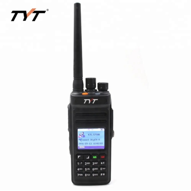 TYT MD-430 Built-in Antenna UHF Handheld Two Way Radio Pocket Size Design Digital Migration Radio UHF VHF Intercom Mobile