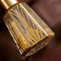 Flacon de parfum conique en verre de 15 ml, or hexagonal, avec applicateur à bille, rechargeable, pour huiles essentielles, idéal pour les voyages, cadeau, logo personnalisé gratuit
