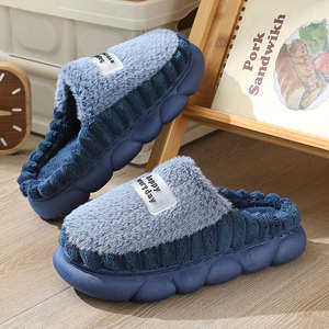 Pantuflas para Hombre al por Mayor, Suela de PVC, Forro de Felpa, Gran Venta - Product Image 6