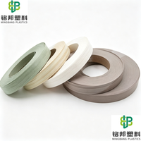 Bande de chant PVC Mingbang E1 Grade, écologique, multicolore, effet bois, avec film protecteur pour meubles sur mesure pour toute la maison