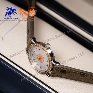 Montre carrée de luxe simple pour femme H Brand avec mouvement à quartz Ronda, boîtier en alliage, bracelet en cuir, design de niche, pour lycéennes - Product Image 4