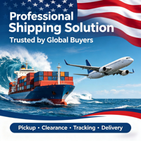 Expédition porte-à-porte Chine LCL+Express pour marchandises spéciales, transitaire USA avec assistance 24/7 et assurance