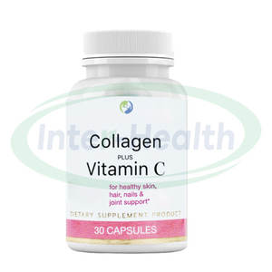 Etiqueta privada Super colágeno y vitamina C Suplemento para blanquear la piel Cápsulas de píldoras de Colágeno Hidrolizado Cápsulas de vitamina C - Product Image 2