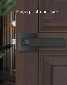 Cerradura de Seguridad para Puerta Interior Comercial con Huella Dactilar, Apertura con Llave, Desbloqueo por APP, Wi-Fi/Batería AAA, Aleación de Zinc, Manija de Puerta con Bloqueo en la Nube - Product Image 4