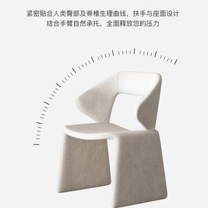 Mesa de Reuniones Redonda Moderna con Cuatro Sillas, Diseño de Lujo Ligero para Oficina o Hogar, Asientos Cómodos, Uso Comercial - Product Image 5